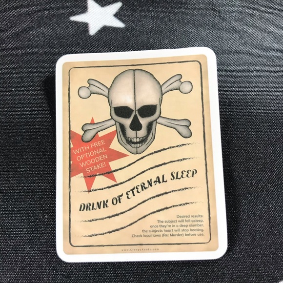 Eternal Sleep Witchy Sorceress Supreme Potion B0ttle Label Sticker - Picture 2 of 7